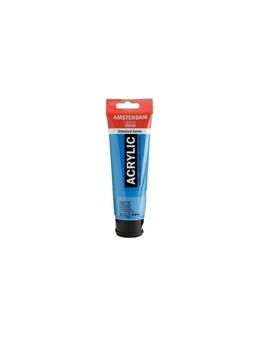 Pintura Acril.Amsterdam 120 Ml Cian