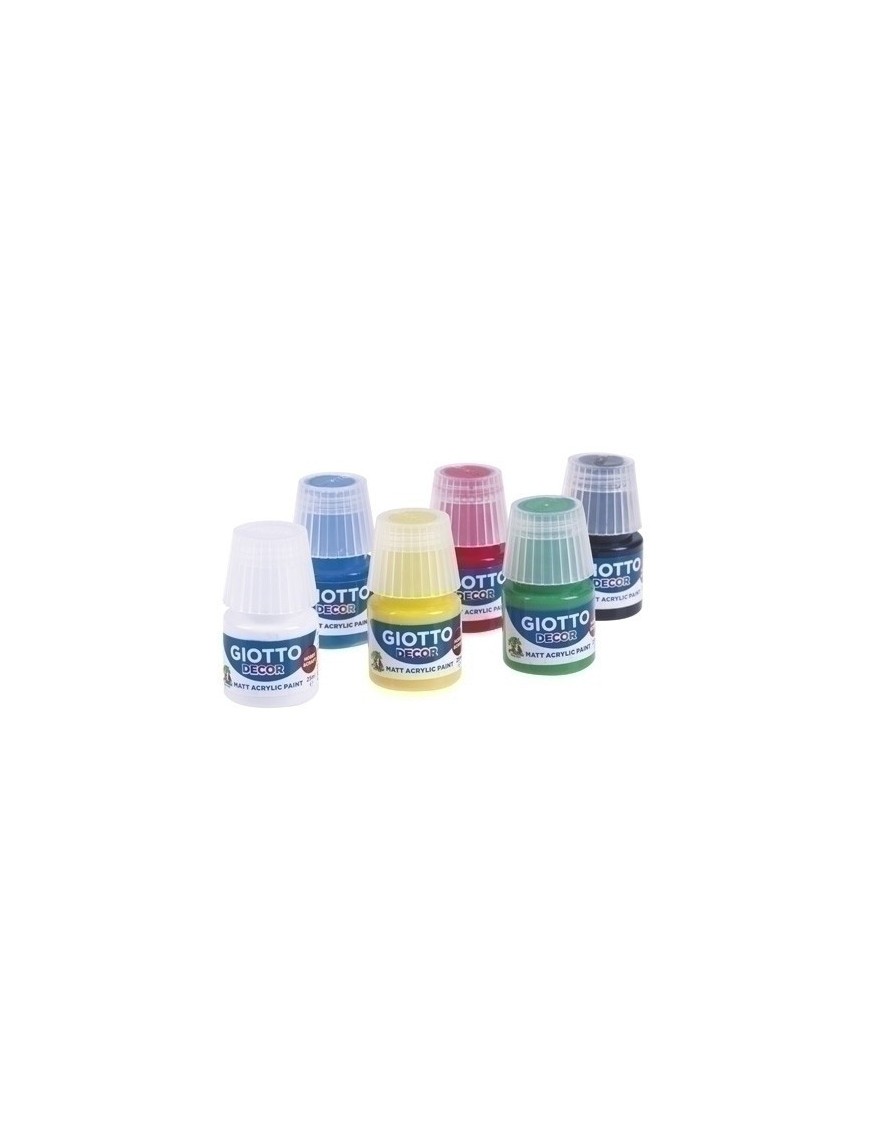 Pintura Acril.Giotto 25 Ml Surtido E.6