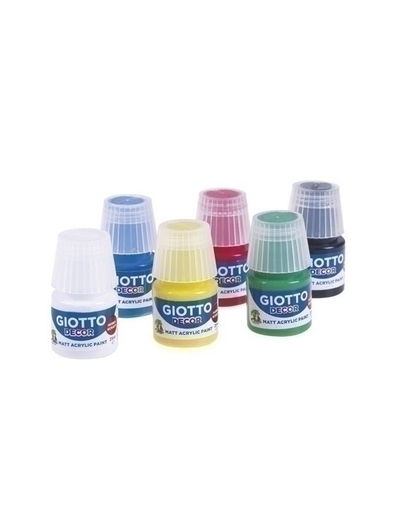 Pintura Acril.Giotto 25 Ml Surtido E.6