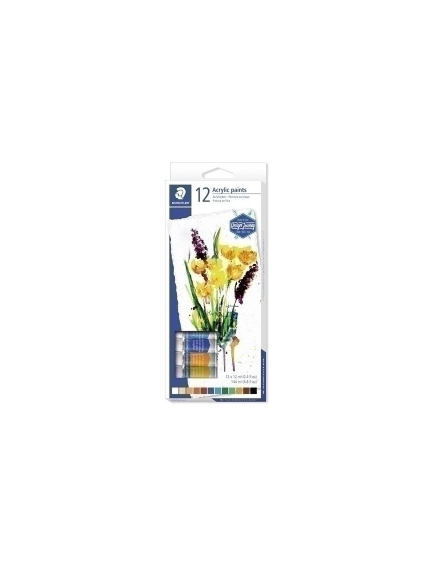 Pintura Acril.Staedtler 8500 12 Ml E.12