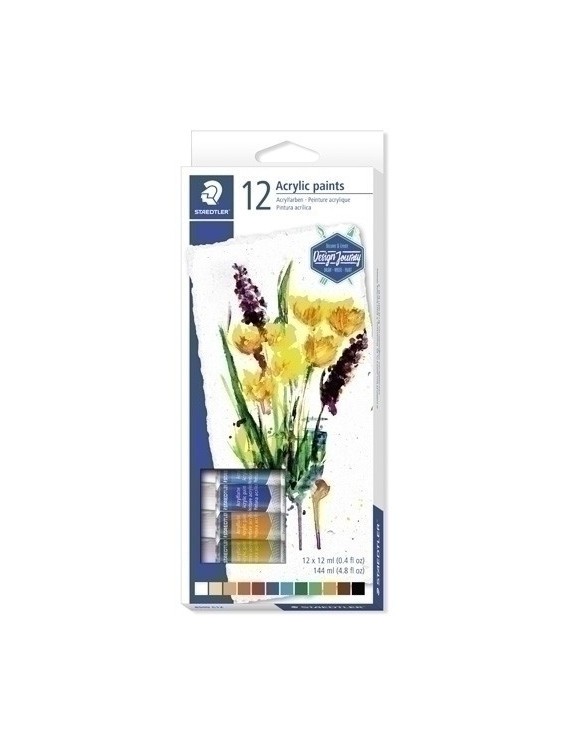 Pintura Acril.Staedtler 8500 12 Ml E.12