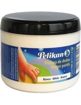 Pintura Dedos Pelikan 500 Ml Blanco