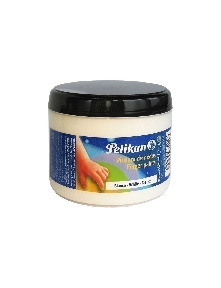 Pintura Dedos Pelikan 500 Ml Blanco