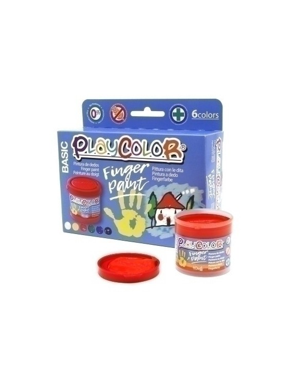 Pintura Dedos Playcolor 40 Ml Est. 6