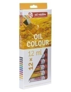 Pintura Oleo Talens 12 Ml Estuche 12