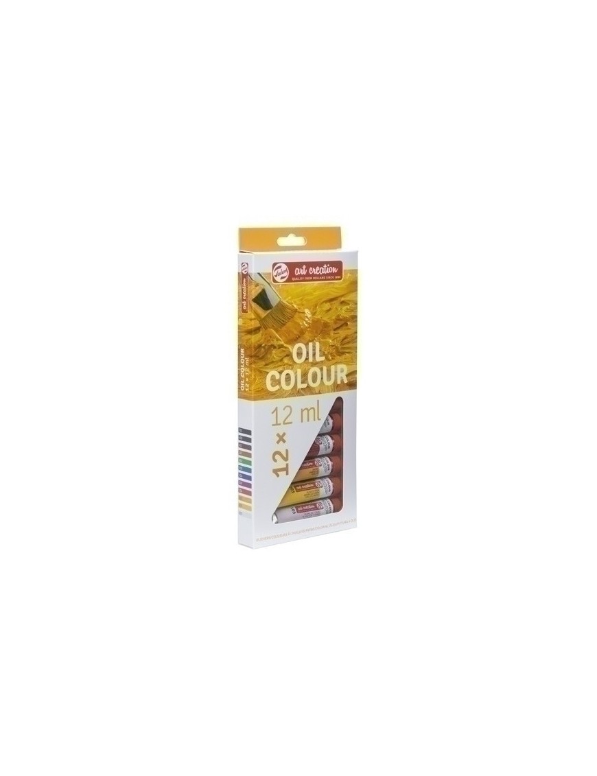 Pintura Oleo Talens 12 Ml Estuche 12