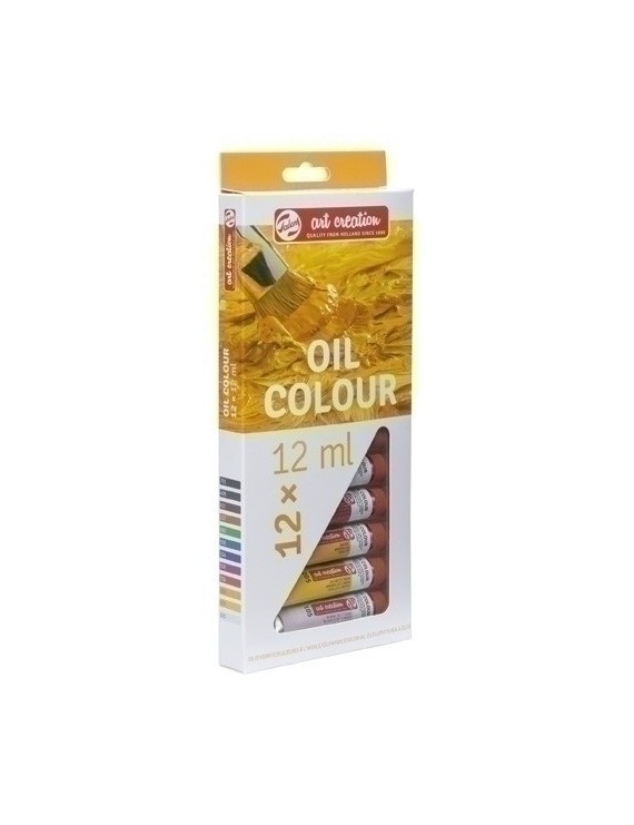 Pintura Oleo Talens 12 Ml Estuche 12