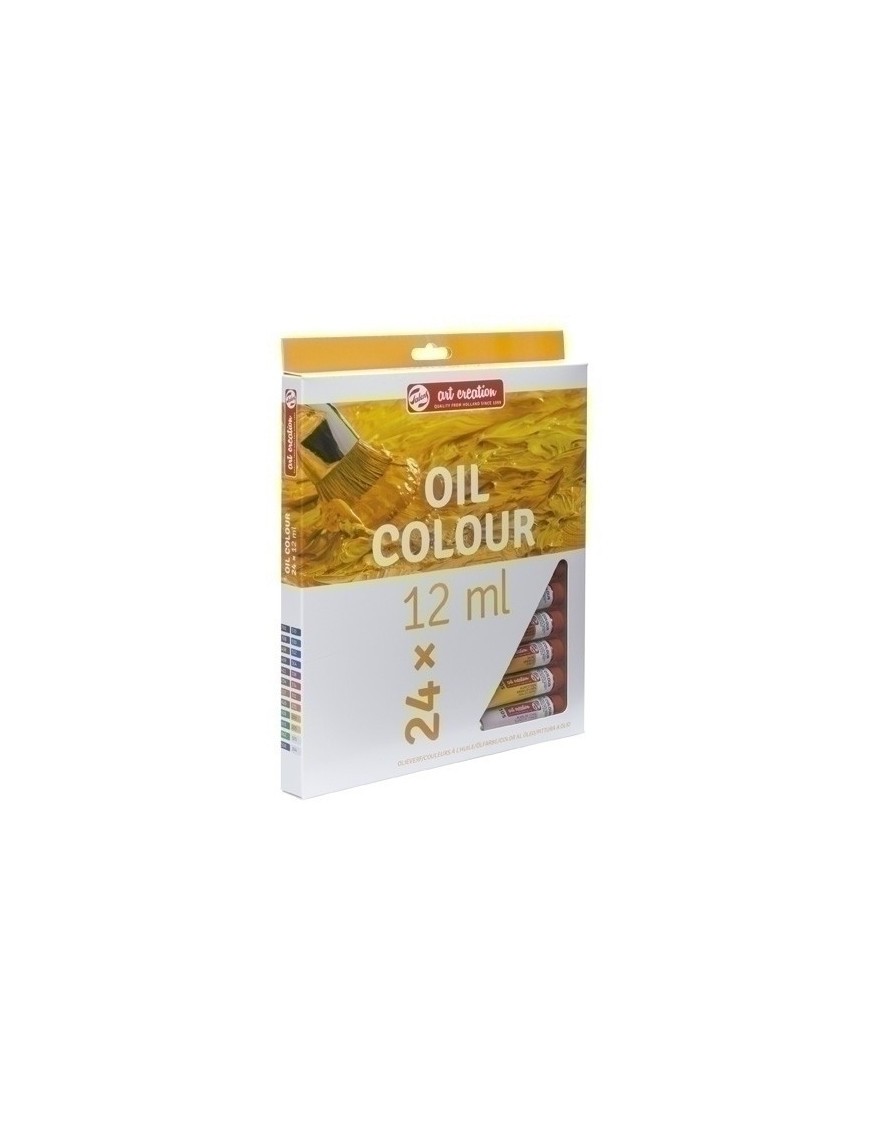 Pintura Oleo Talens 12 Ml Estuche 24