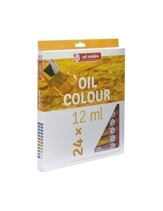 Pintura Oleo Talens 12 Ml Estuche 24