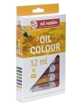 Pintura Oleo Talens 12 Ml Estuche 8