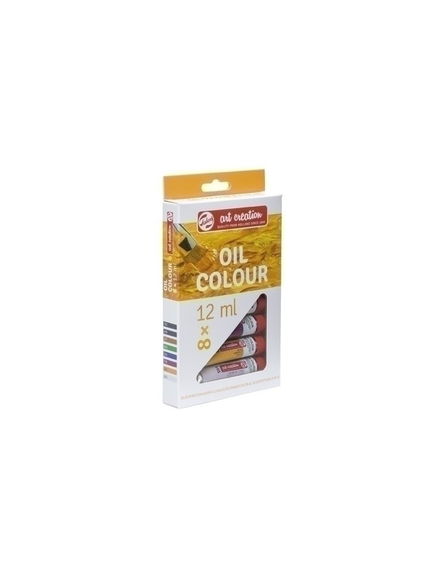 Pintura Oleo Talens 12 Ml Estuche 8