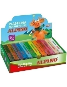 Plastilina Alpino Standard 150.Gr Caj 12