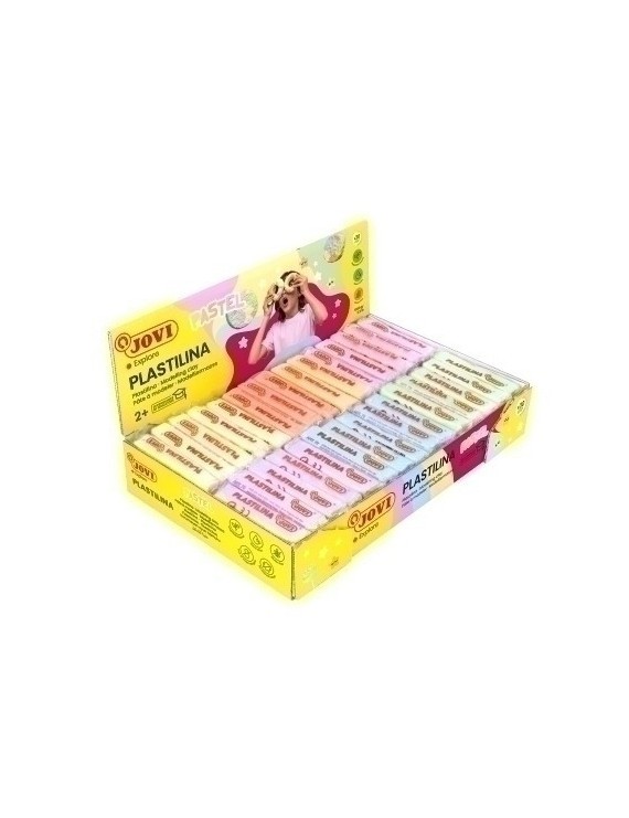 Plastilina Jovi 70 Past. Col.Pastel C/30