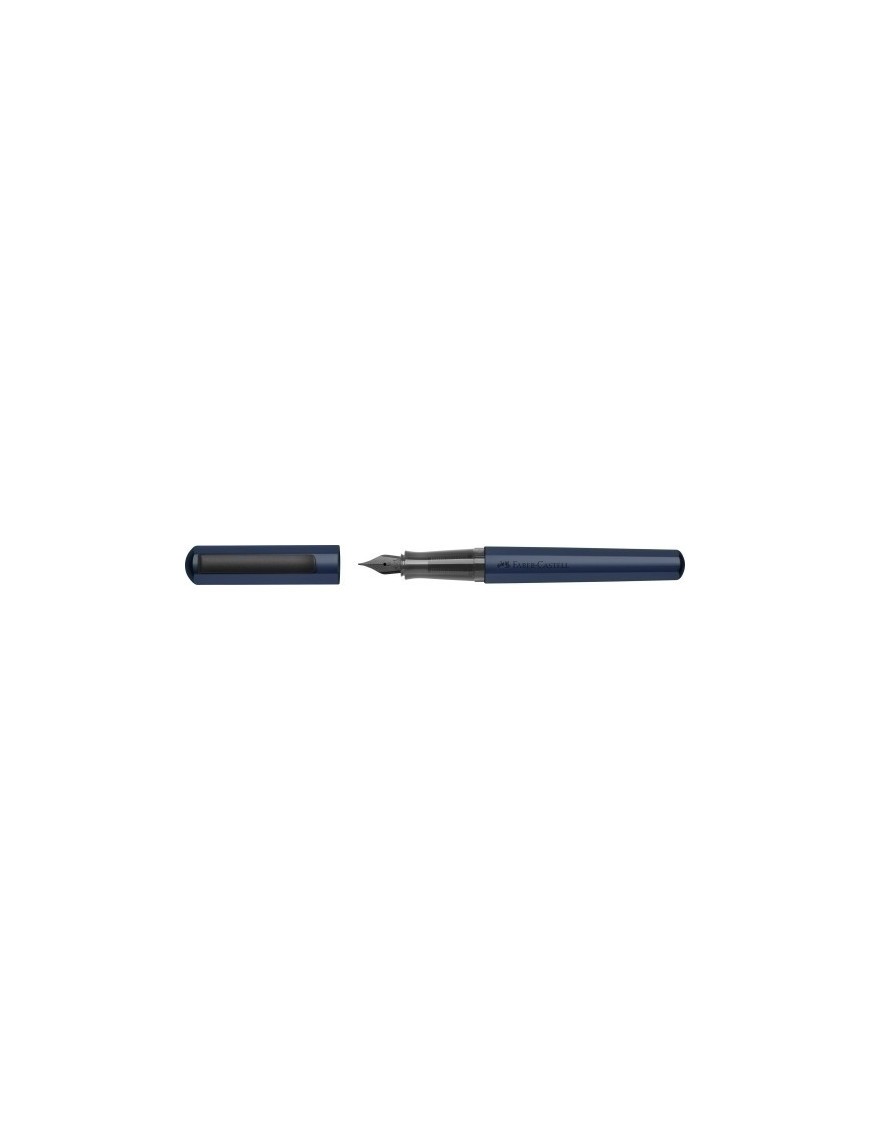 Pluma Faber-Castell Hexo Azul (M)