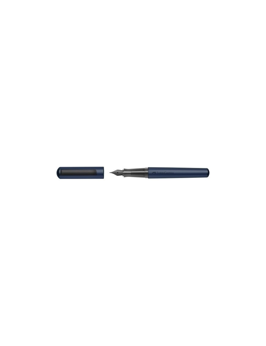 Pluma Faber-Castell Hexo Azul (M)