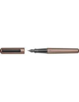 Pluma Faber-Castell Hexo Bronce (M)