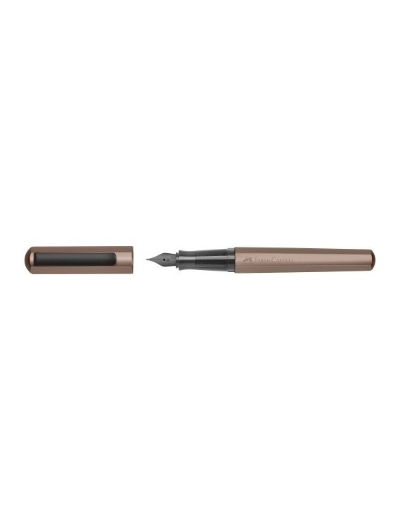 Pluma Faber-Castell Hexo Bronce (M)