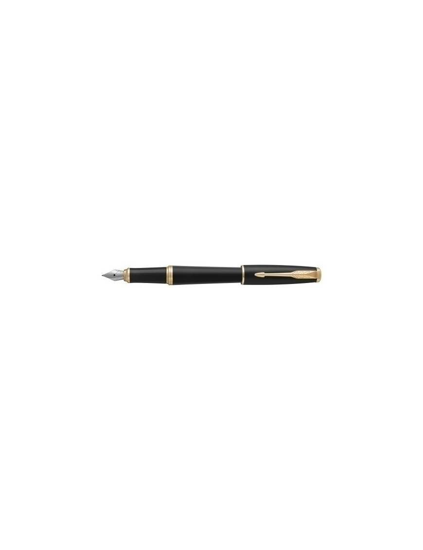 Pluma Parker Urban Muted Negro Y Oro