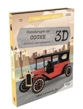 Puzzle Manolito B. Construye Un Coche 3D