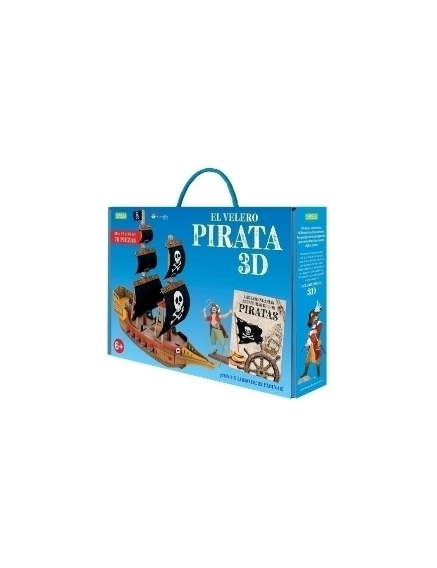 Puzzle Manolito B. El Velero Pirata 3D