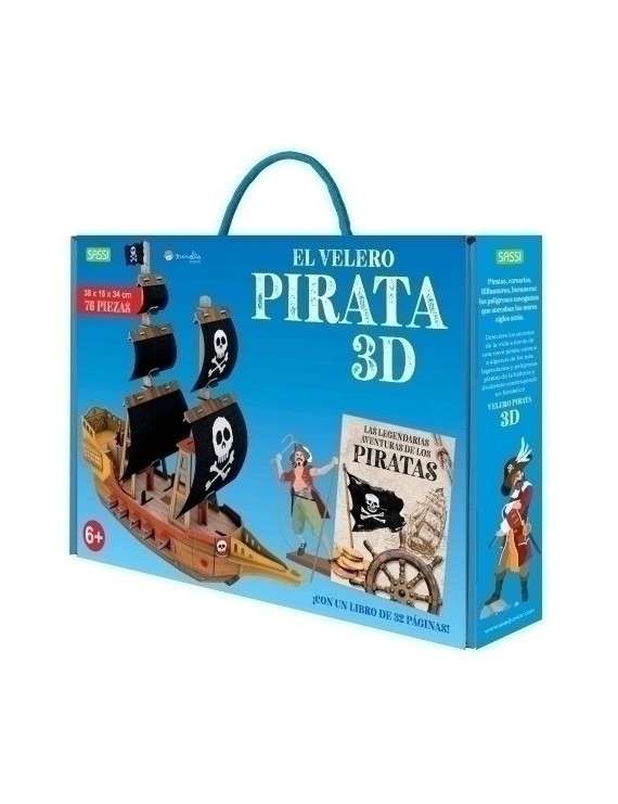 Puzzle Manolito B. El Velero Pirata 3D