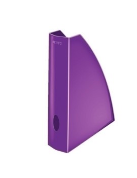 Revistero Plastico Leitz Wow Violeta