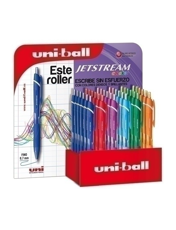 Bolig.Uni Jetstream Colores 0,7 Exp. 36