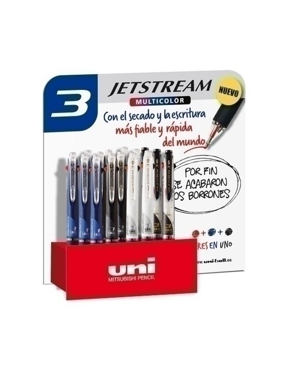 Boli. Uni Jetstream 3 Surtido. Exp.15