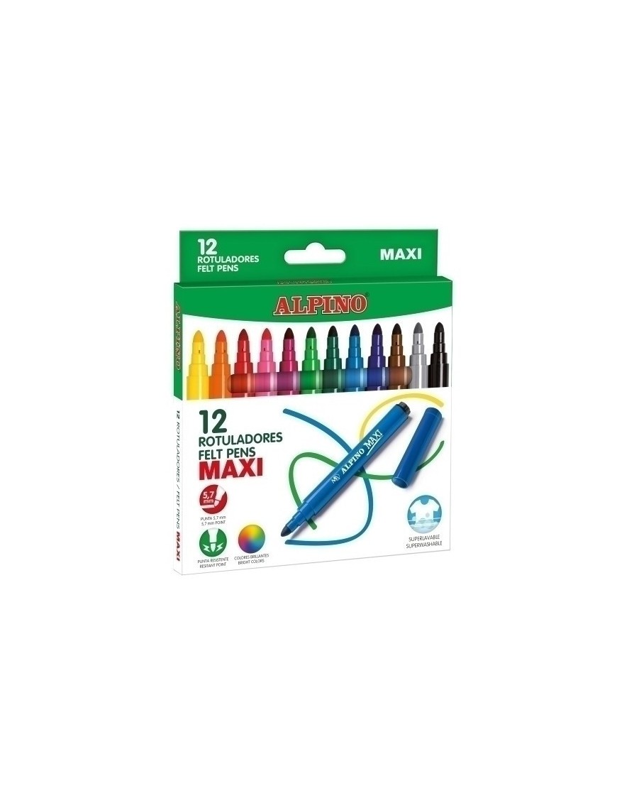 Rotul.Alpino Maxi Estuche 12