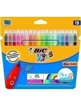 Rotul.Bic Kid Couleur Caja 18