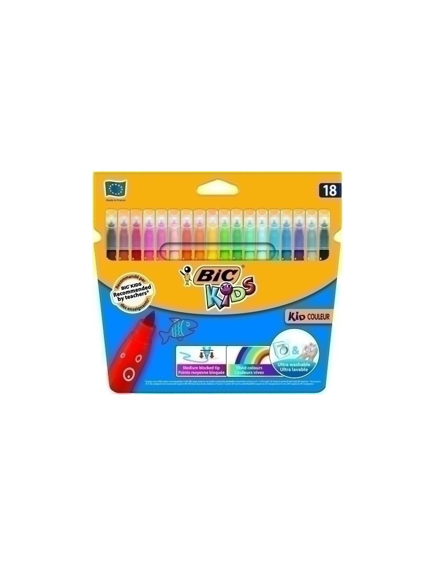 Rotul.Bic Kid Couleur Caja 18