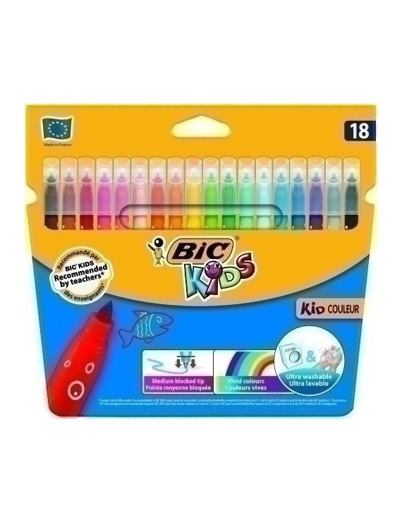 Rotul.Bic Kid Couleur Caja 18