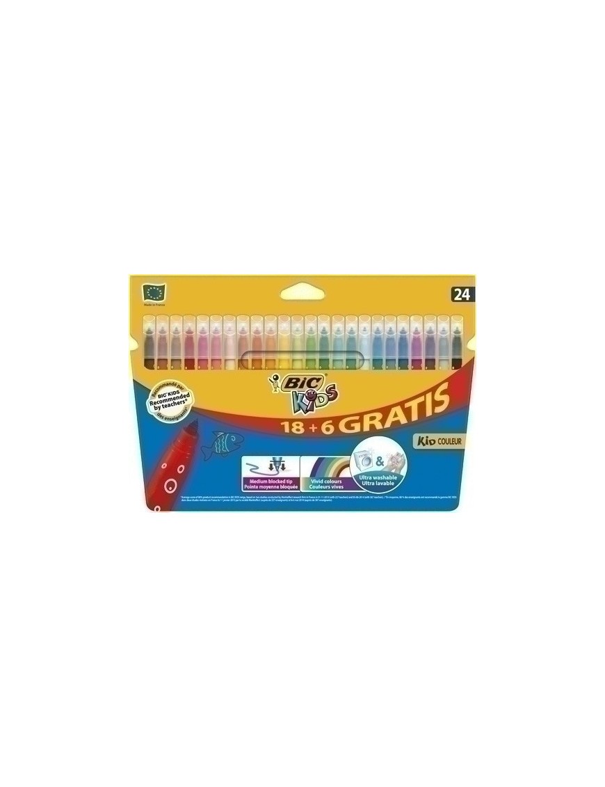 Rotul.Bic Kid Couleur Caja 24