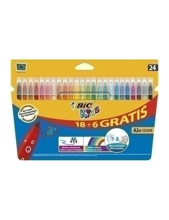 Rotul.Bic Kid Couleur Caja 24