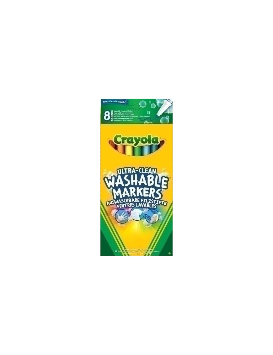Rotul.Crayola Lavable P.Maxi Caja 12