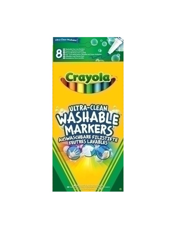 Rotul.Crayola Lavable P.Maxi Caja 12