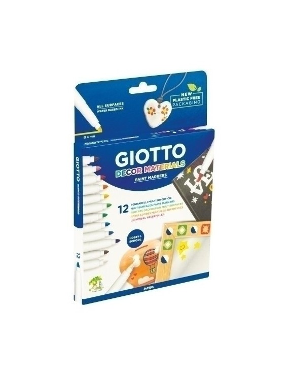 Rotul.Giotto Decor Materials Estuche 12