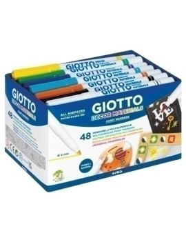 Rotul.Giotto Decor Materials Sch.Pack 48