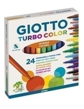 Rotul.Giotto Turbo Color Estuche 24