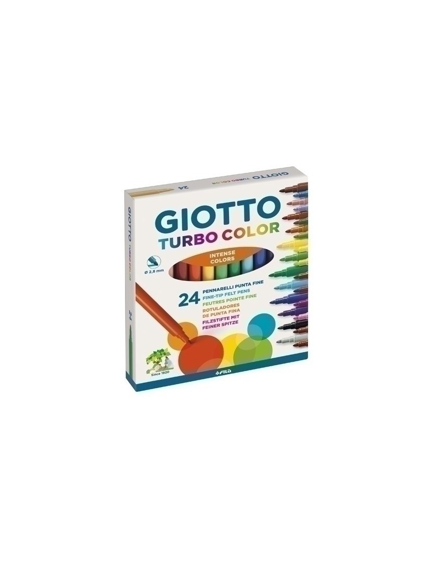 Rotul.Giotto Turbo Color Estuche 24