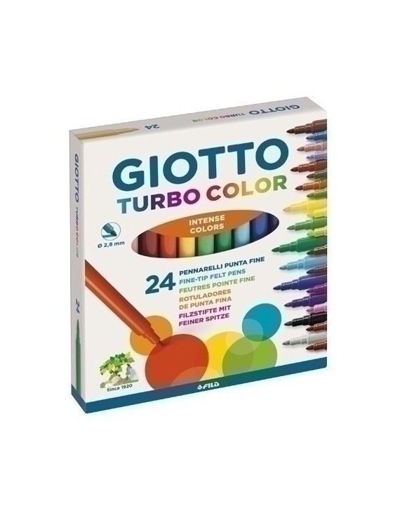 Rotul.Giotto Turbo Color Estuche 24