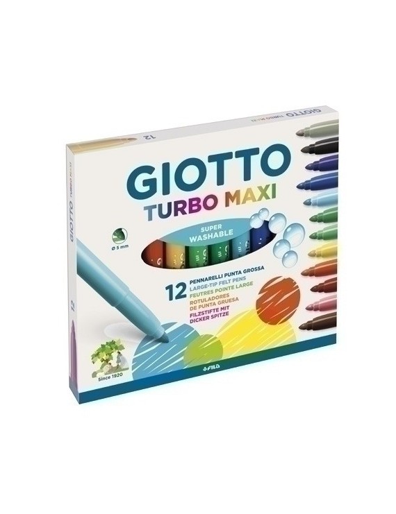 Rotul.Giotto Turbo Maxi Estuche 12