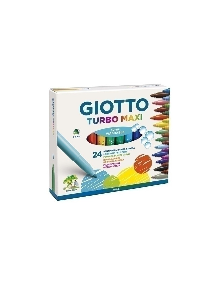 Rotul.Giotto Turbo Maxi Estuche 24