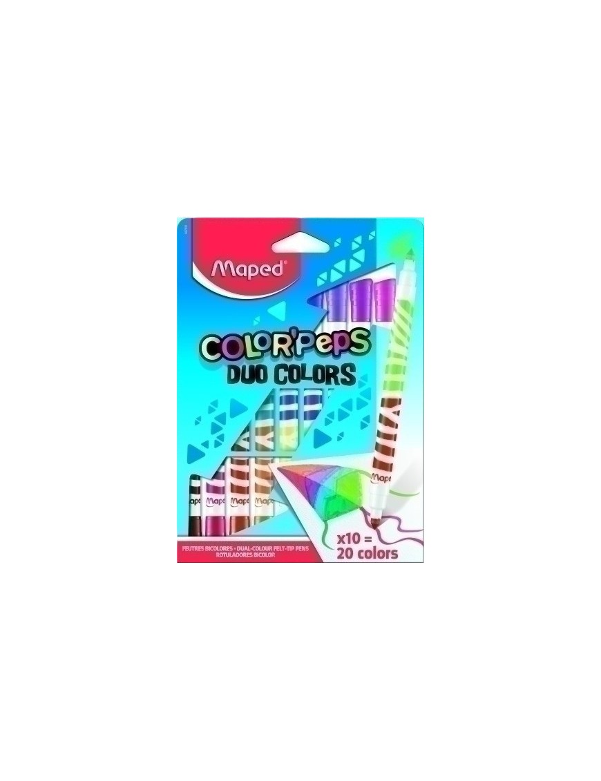 Rotul.Maped Color´Peps Duo Estuche 10