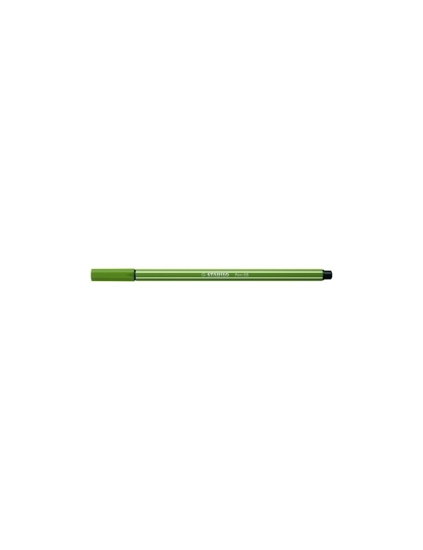 Rotul.Stabilo Pen 68  Verde Musgo