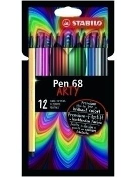 Rotul.Stabilo Pen 68 Arty Line Brush C12