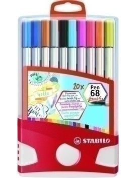 Rotul.Stabilo Pen 68  Brush Est.20