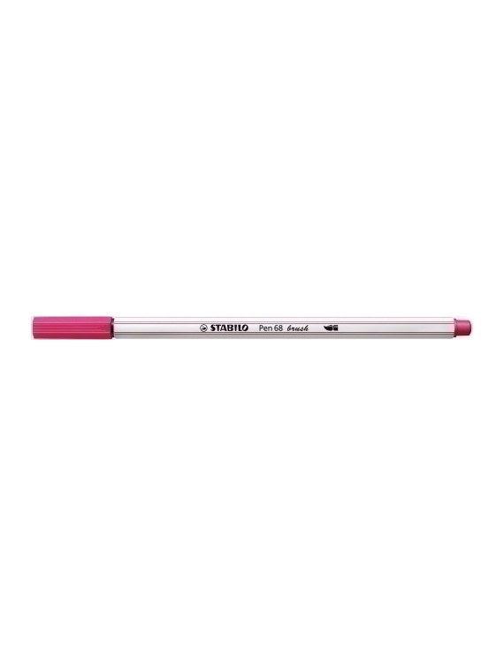 Rotul.Stabilo Pen 68  Brush Rojo Oxido