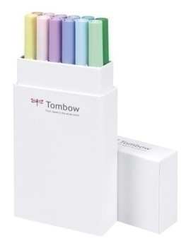 Rotulador Tombow Doble Punta Pinc.Est 12