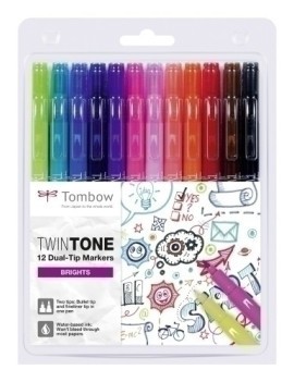 Rotulador Tombow Twintone Brillante E.12